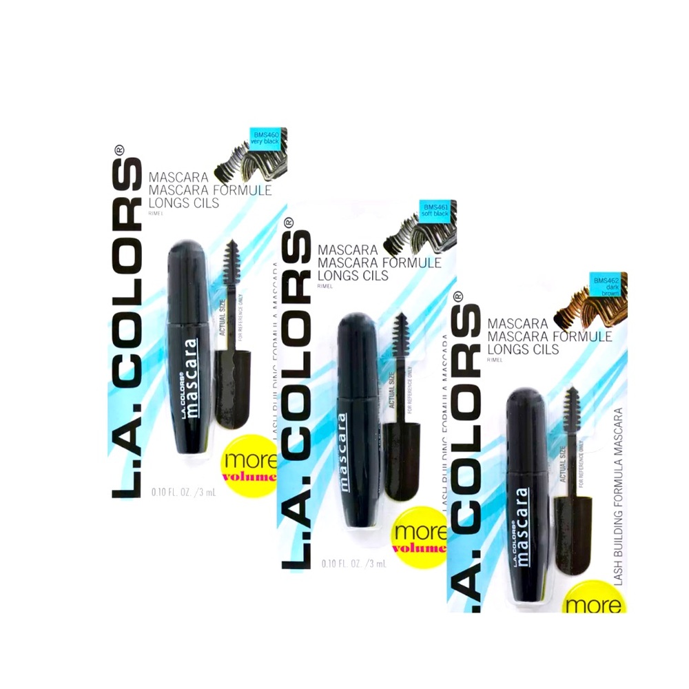 3 PCS L.A. Colors  Lash-Building Mascara